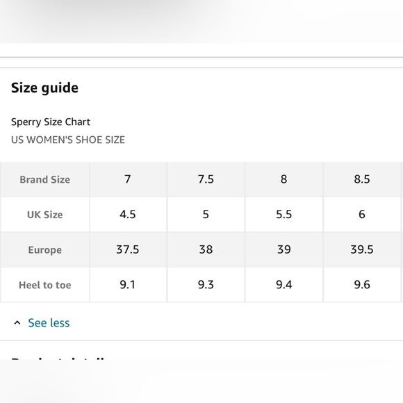 Sperry Women's Sts95589 Boat Shoe - Picture 9 of 9